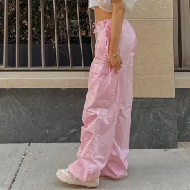 BAGGY PANT ROSE OVERSIZE PARACHUTE