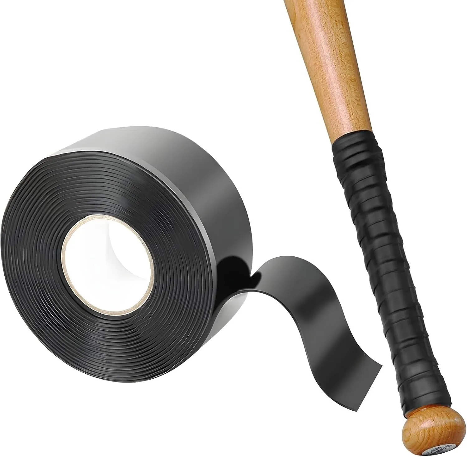 Bat Grip Tape for Baseball and Softball,Multi Sport Silica Handle Tape,Replacement Bat Wrap Tapes Non-Slip Enhanced Self-Fusing Suitable for Various Bat Grips
