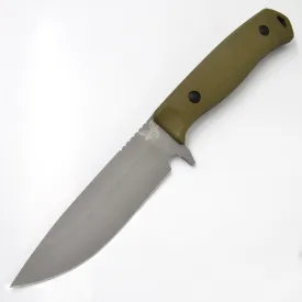 Benchmade Fixed Knife - Anonimus Tactical Gray Steel Blade OD Green G10 Handle | 539GY
