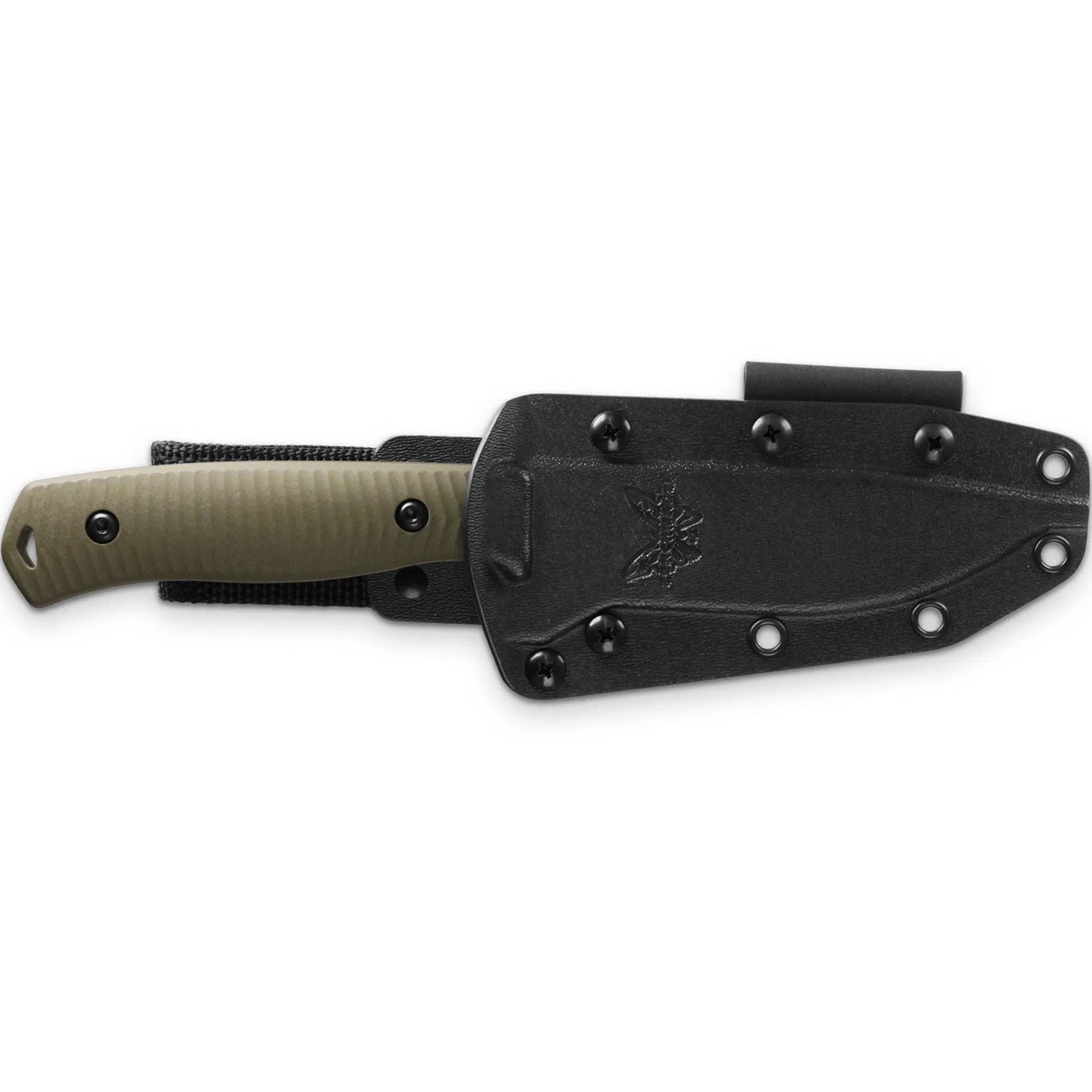 Benchmade Fixed Knife - Anonimus Tactical Gray Steel Blade OD Green G10 Handle | 539GY