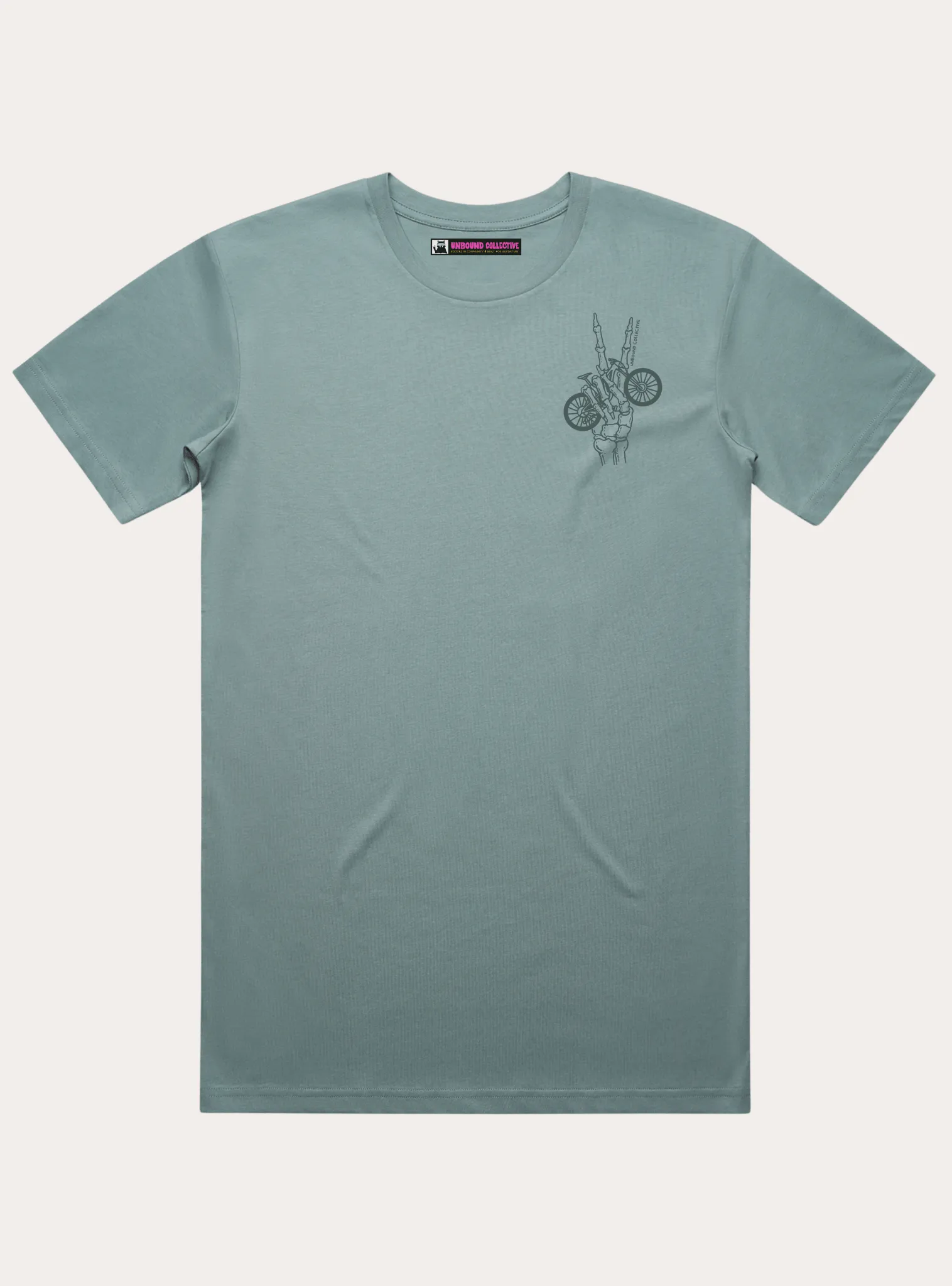 Bike Peace Skeleton Men's Tee
