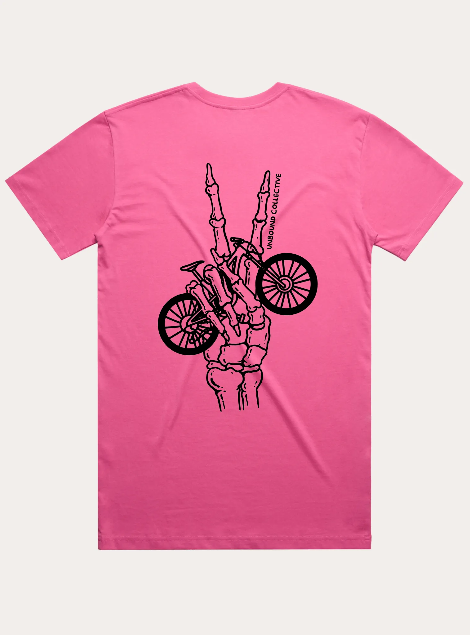 Bike Peace Skeleton Men's Tee