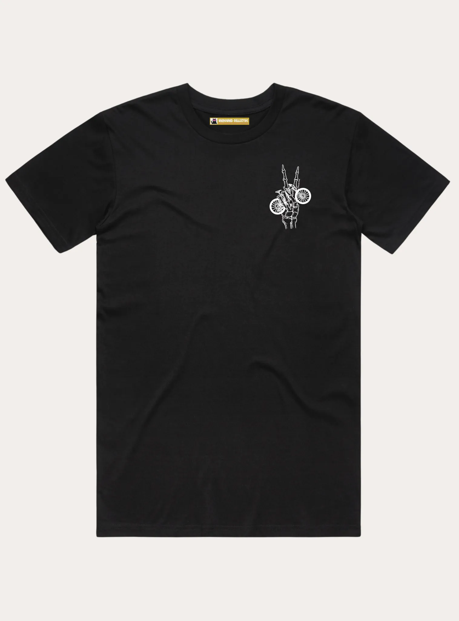 Bike Peace Skeleton Men's Tee