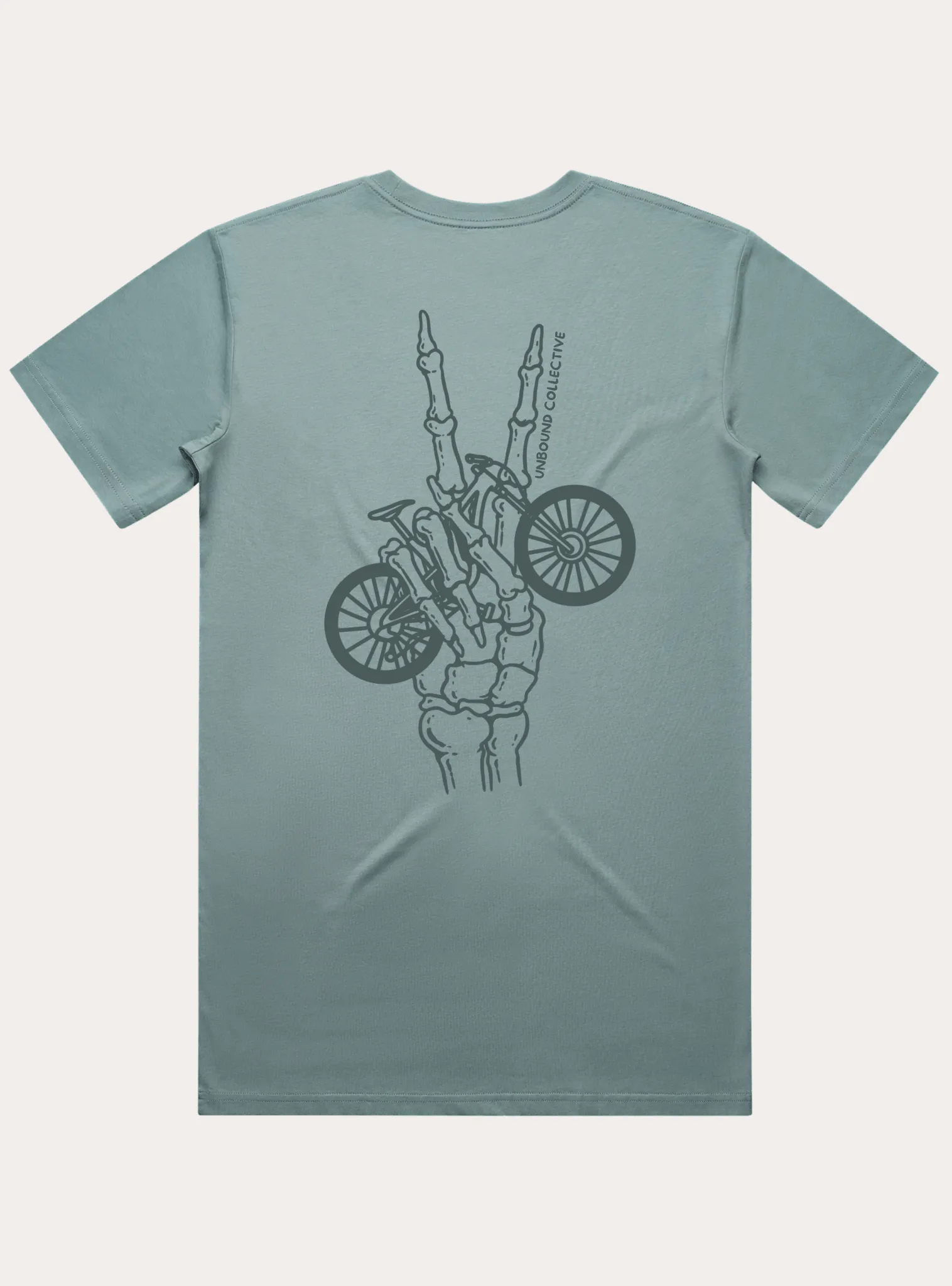 Bike Peace Skeleton Men's Tee