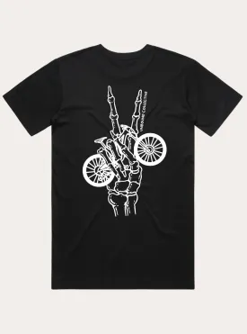 Bike Peace Skeleton Men's Tee