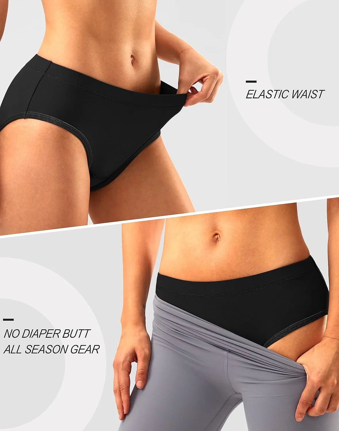 Bikewa Women's 4D Padded Bike Underwear Cycling Bicycle Shorts Biking Riding Briefs Biker Cycle Undershorts for Women
