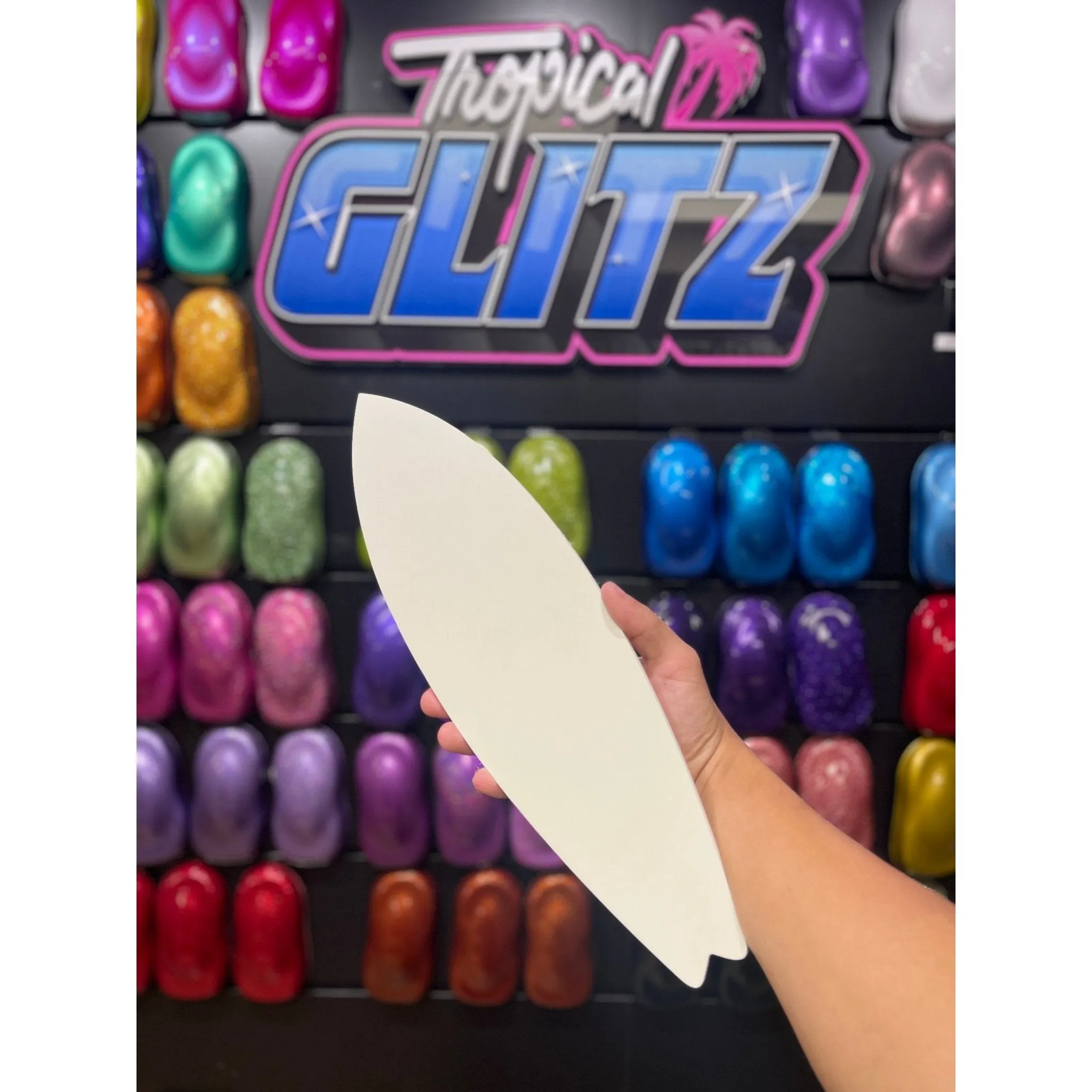 Blank Mini Surfboard - Custom Panel