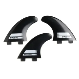 Bulldog Moulded FCS Compatible Surfboard Fin Set