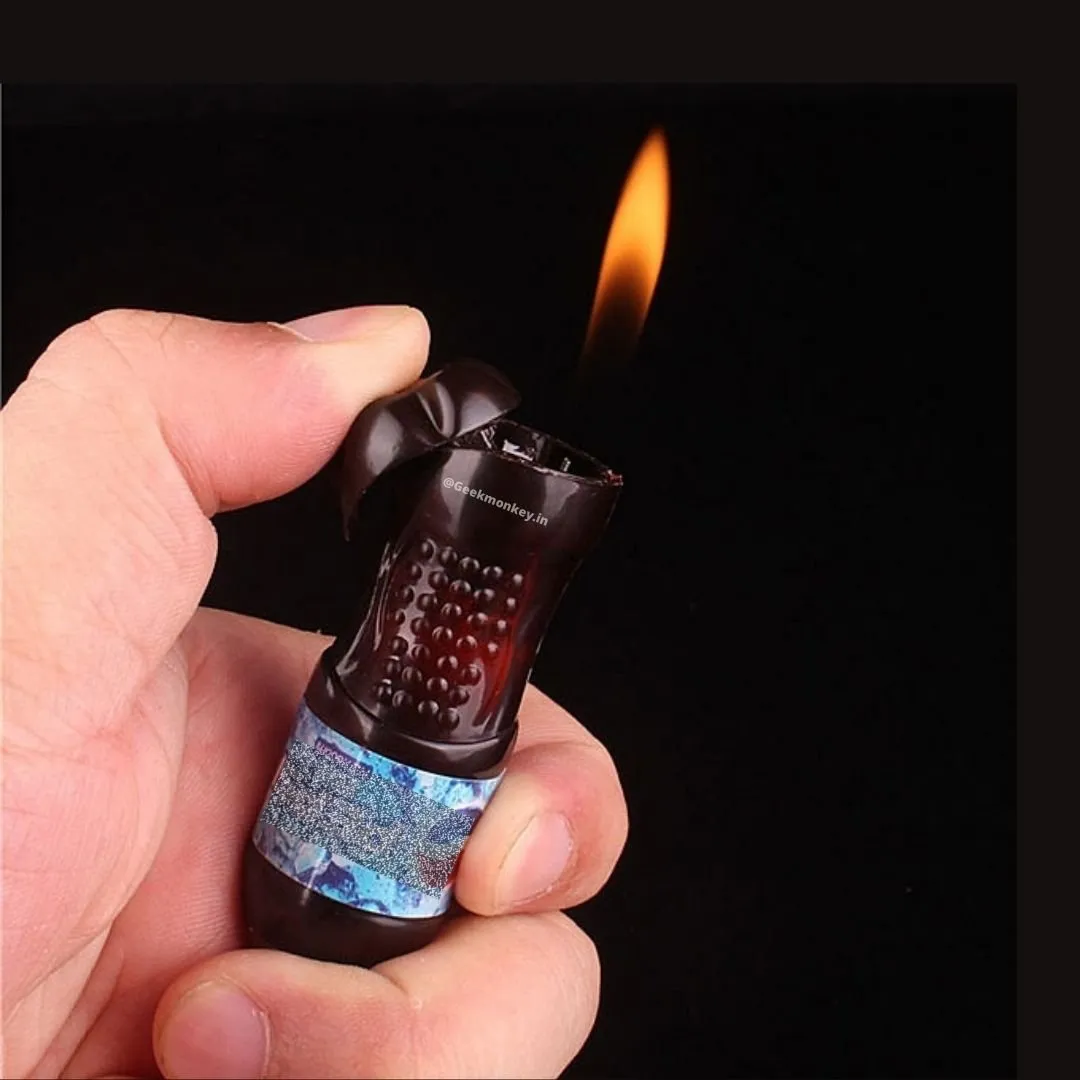 Colddrink Bottle Lighter - Butane Gas Lighter