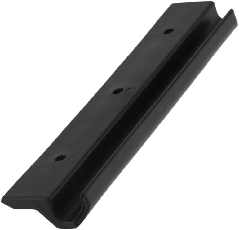 Innovative PVC Boat Hook Clip Perfect for Rafts, Yachts, and Kayaking Activities (Black)