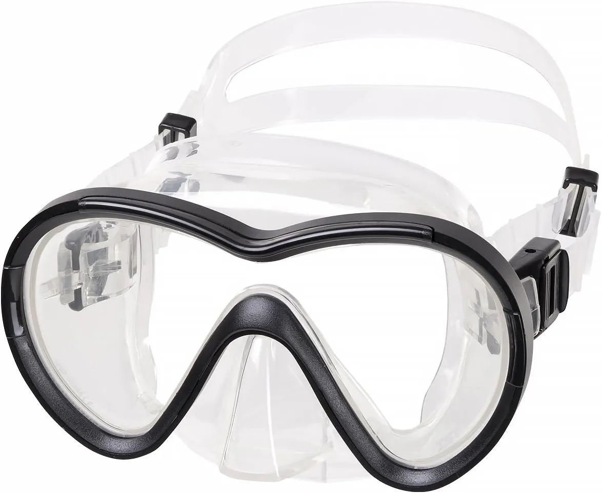 IST Syklops Scuba Diving Mask Single Lens Aluminum Mask
