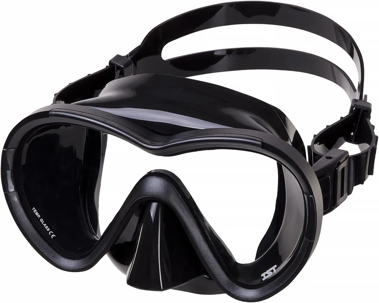 IST Syklops Scuba Diving Mask Single Lens Aluminum Mask