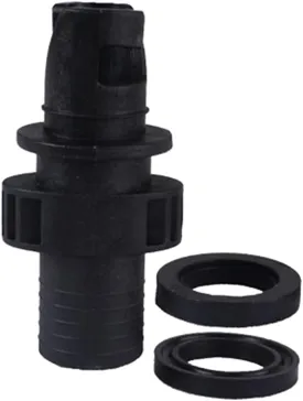 Kayak Fishing Accessories Air Valve Adaptor Connector Inflation Air Pump Hose Screw Valve Inflatable Boat Fishing Boat Sup Paddle Board Kayak Canoe for Kayaks Canoes Boats (Color : Adaptor)