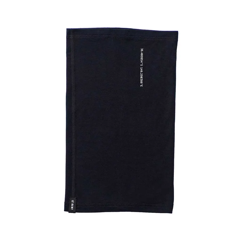 Le Bent Core Lightweight Neck Gaiter - Black