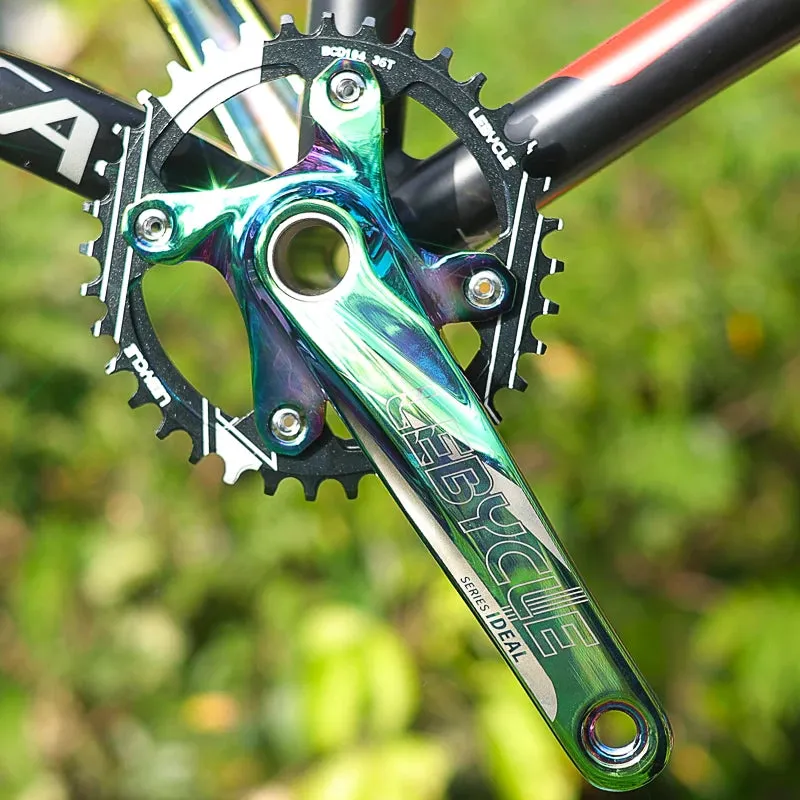 Lebycle MTB Crankset 170mm Crank 1X System Chainwheel Single Chainring Narrow Wide 104 BCD For 1*12 1*10 Mountain Bike Bicycle