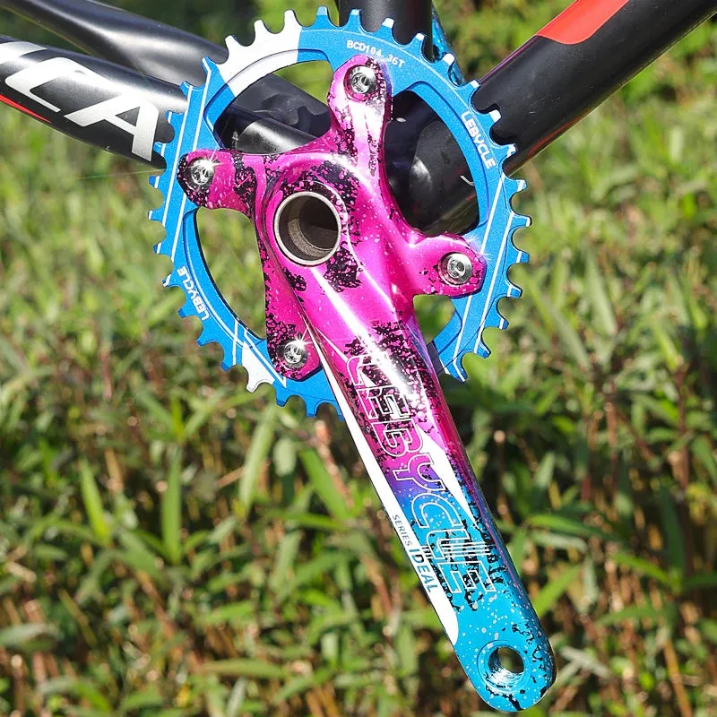 Lebycle MTB Crankset 170mm Crank 1X System Chainwheel Single Chainring Narrow Wide 104 BCD For 1*12 1*10 Mountain Bike Bicycle