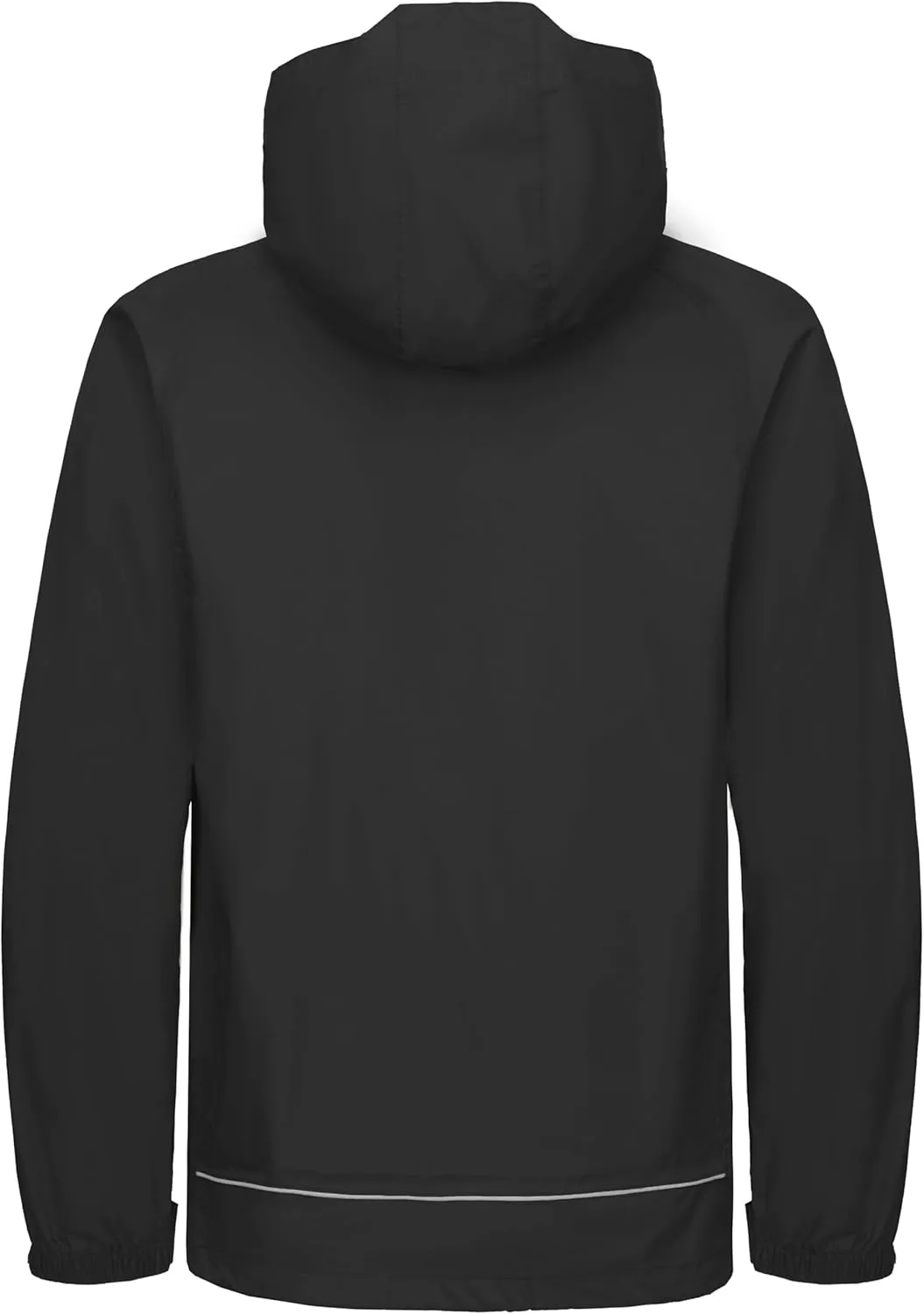 Little Donkey Andy Men's Waterproof Rain Jacket Lightweight Rain Shell Jacket Raincoat with Packable Hood