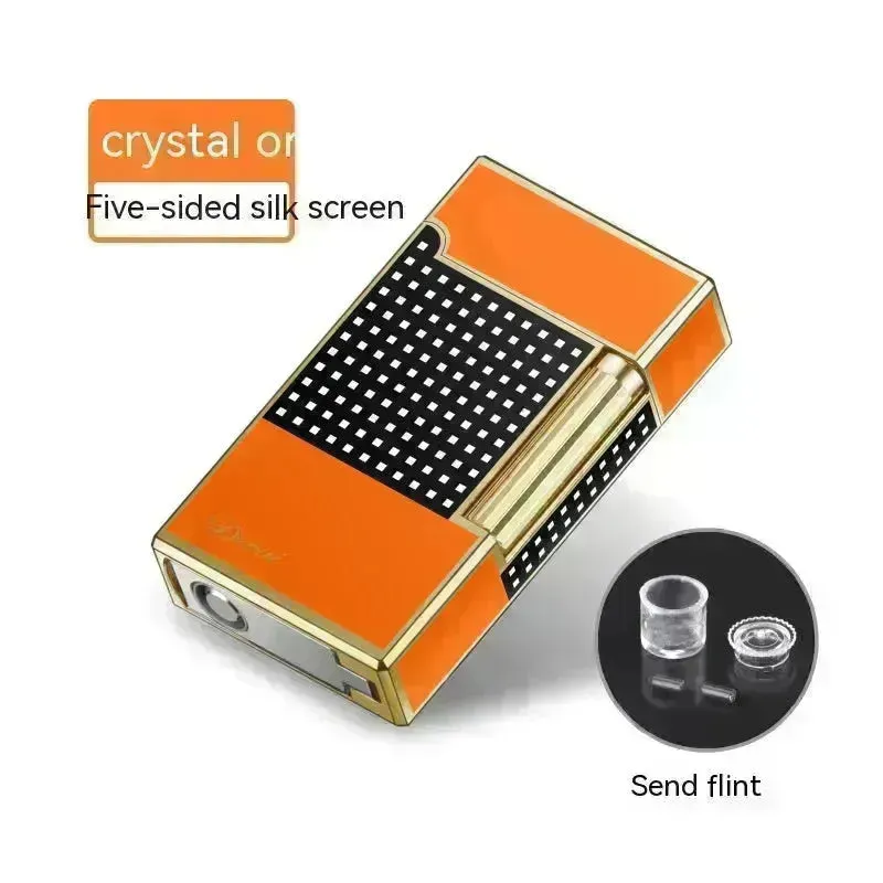 Luxury Bohemian  Butane Torch Lighter with Cigar Hole Punch