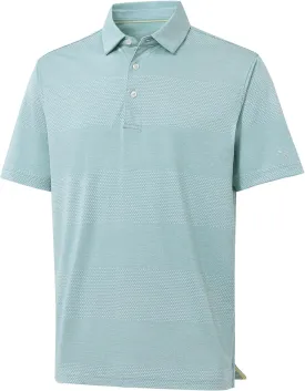 M MAELREG Mens Polo Shirts Short Sleeve Dry Fit Jacquard Performance Moisture Wicking Casual Pocket Golf Shirts for Men