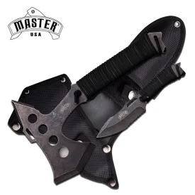 Master USA One Handed Axe W/ Knife