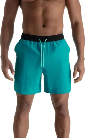 Mens Swim Trunks 6" Quick Dry Swim Shorts with Mesh Lining Swimwear Bathing Suits with Zipper Pocket