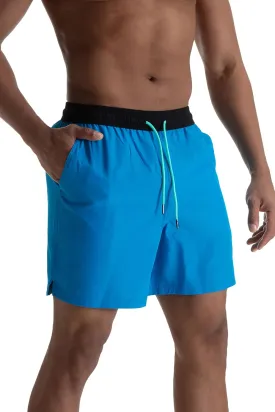 Mens Swim Trunks 6" Quick Dry Swim Shorts with Mesh Lining Swimwear Bathing Suits with Zipper Pocket