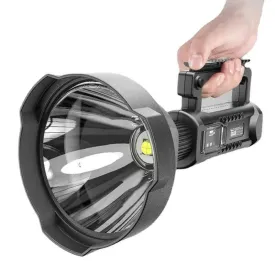 NEW P90 Portable Powerful LED Flashlight Handheld Searchlight USB Rechargeable Spotlight Waterproof Torch Work Light Outdoor