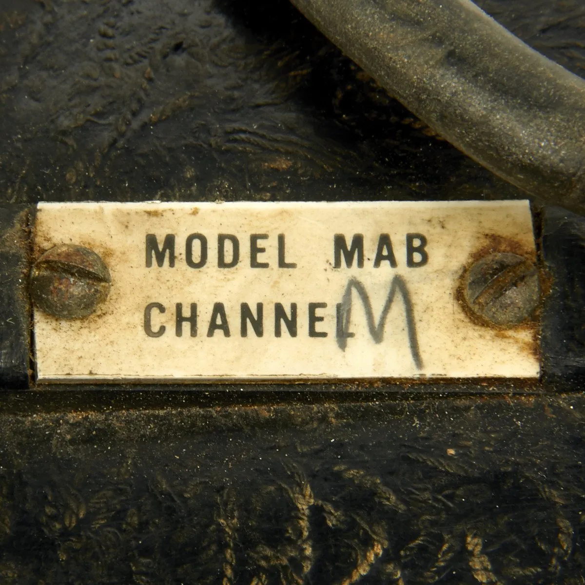 Original U.S. WWII Marine Paratrooper MAB Portable and Mobile Transmitter Radio - The Para-Talkie