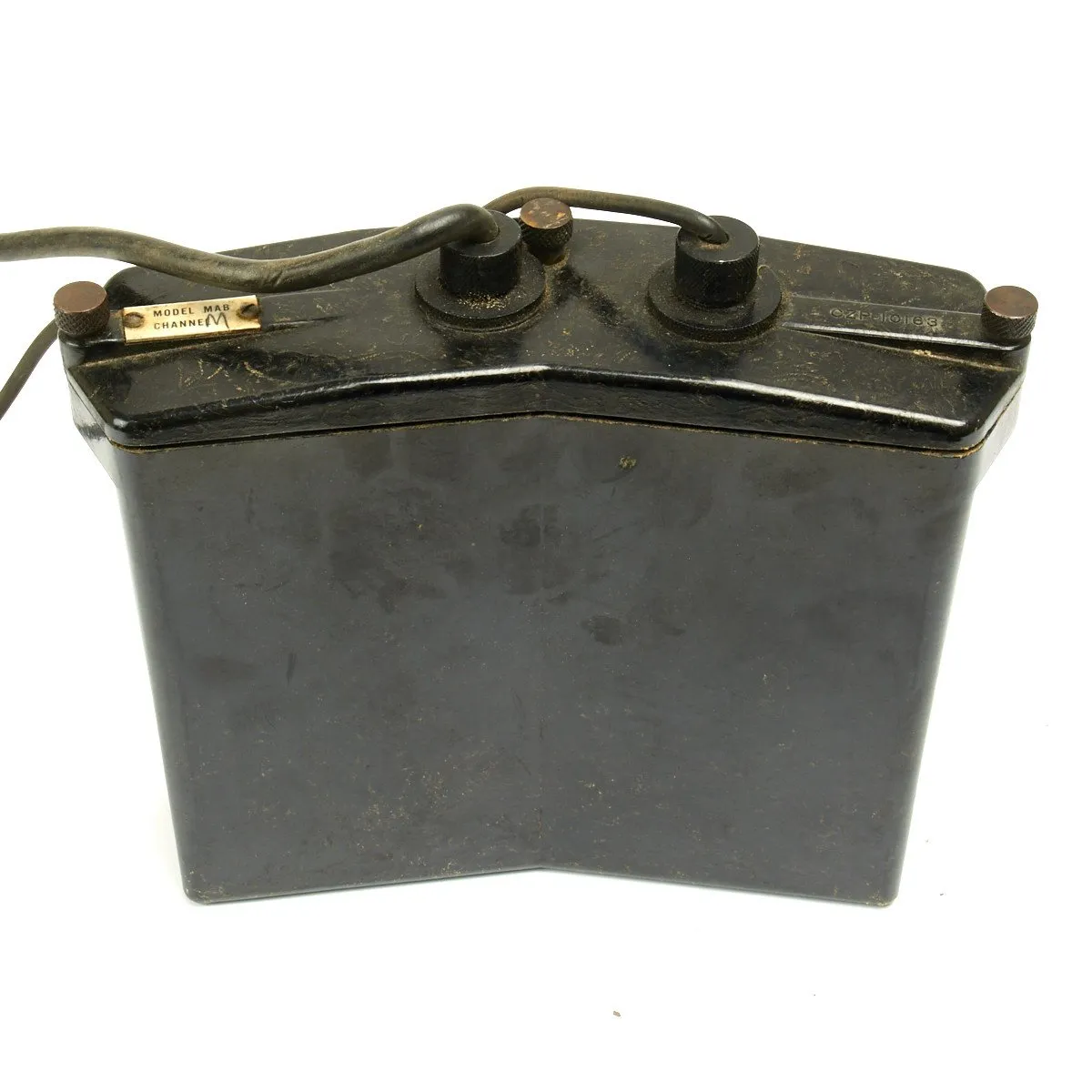 Original U.S. WWII Marine Paratrooper MAB Portable and Mobile Transmitter Radio - The Para-Talkie