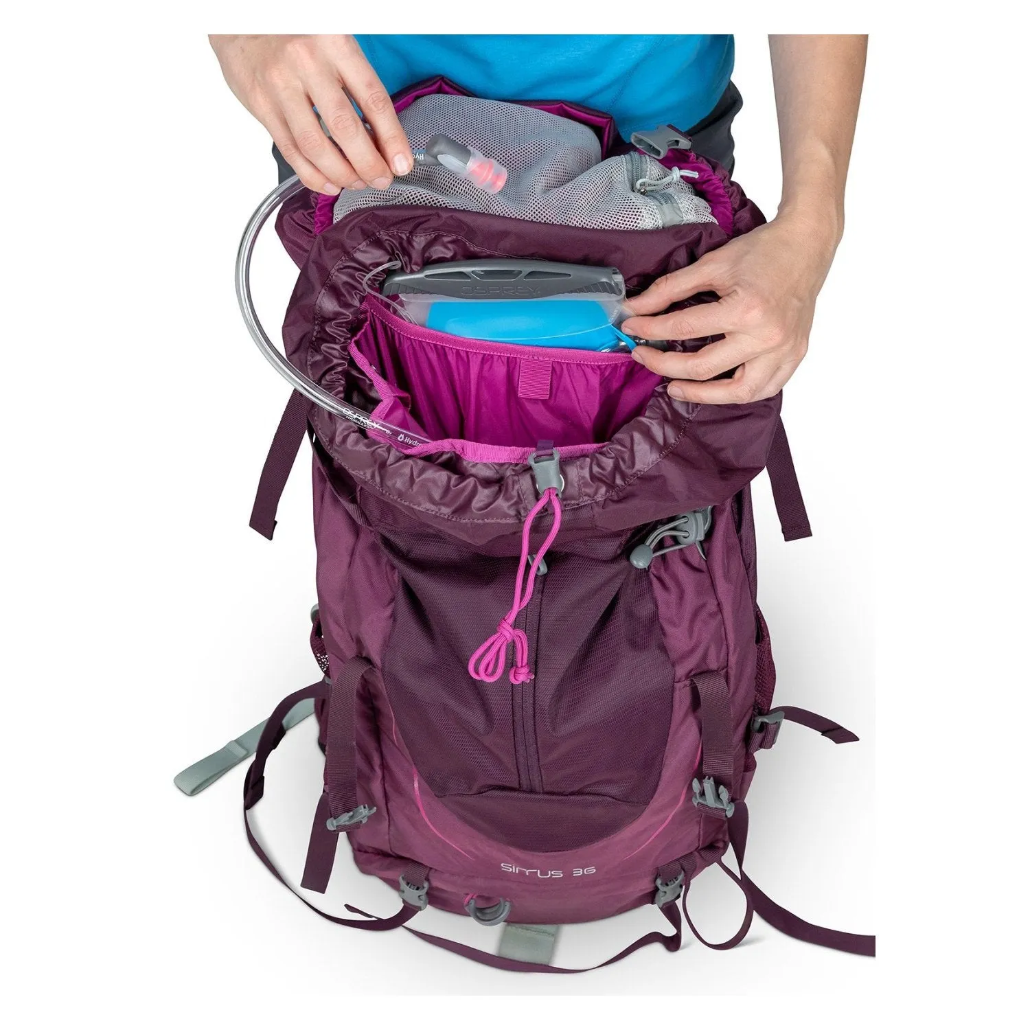 Osprey Sirrus 50 Backpack - Extra Small/Small - Women's Light Backpacking