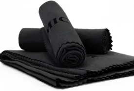 PINGMIC 12 ''12 '' Silicon Gun Cloth and Gun Cleaning Cloths, for Firearm Cleaning and Polishing - Lint-Free Gray Cloth