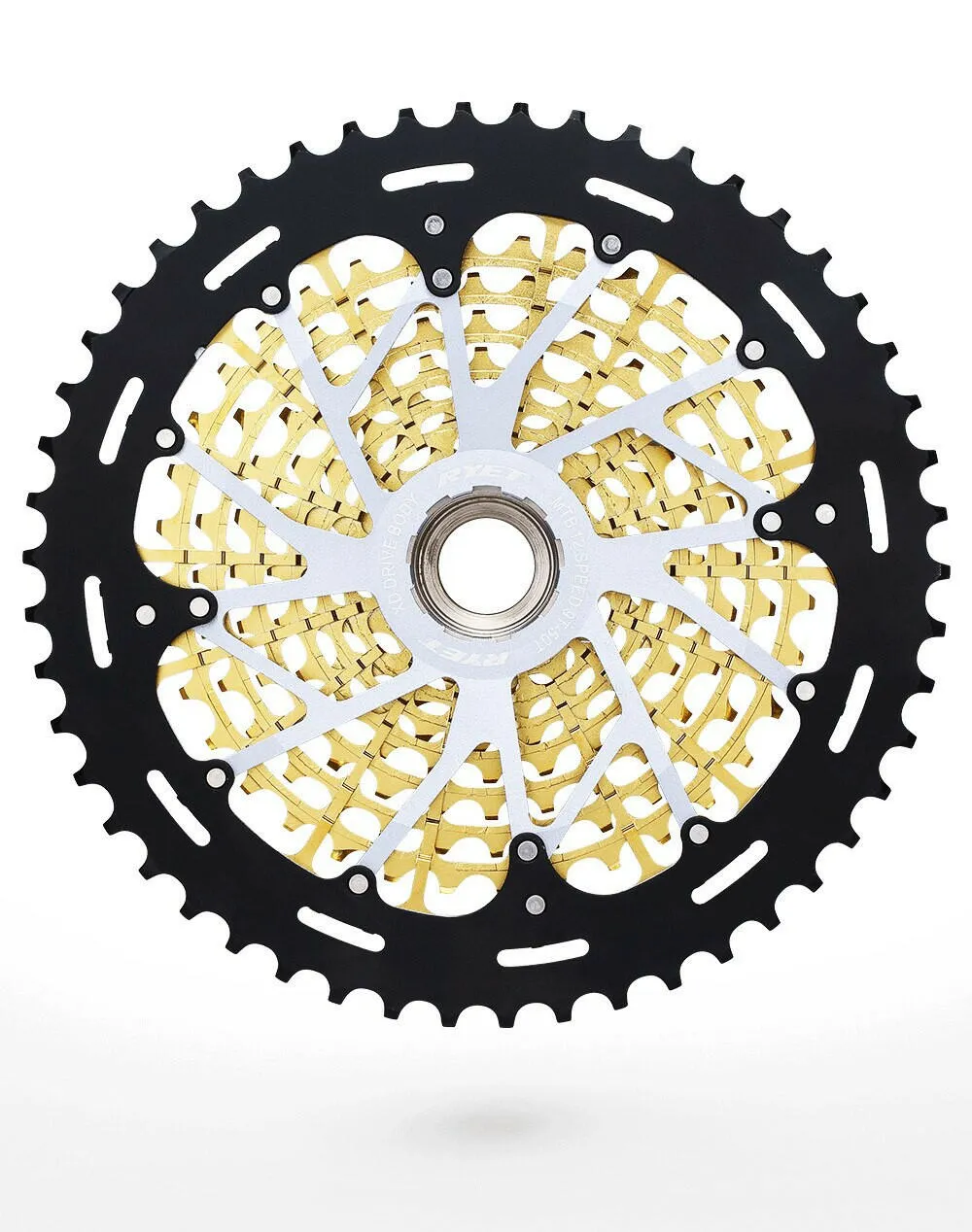 RYET Bicycle Freewheel 12S 11S 9-50T MTB Cassette XD Mountain Bike Cassette 9T to 50T Sprocket Bicycle Product Accessories