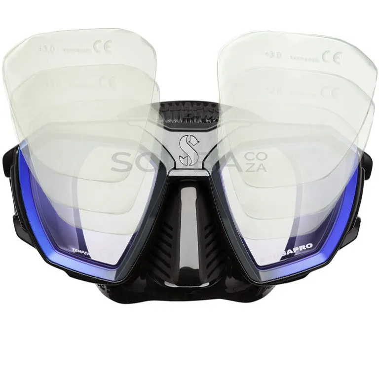 SCUBAPRO D-Mask Prescriptive Lens Mask  (Std / Mid Fit) (   Positive Lenses)