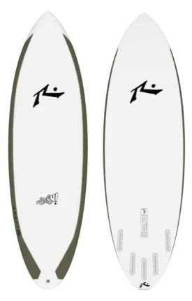So Fun 6'2" x 21.0 X 2.66 - 39.40L, Round, 5x  Futures Fin Boxes, EPS Carbon Rails - ID:926203