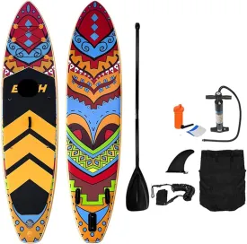 Surfboard 3.5m Adult SUP Surfboard Stand Up Inflatable Paddle Board 2023 Fashion with SUP Accessories Fins Adjustab Surf Board Outdoor Recreation