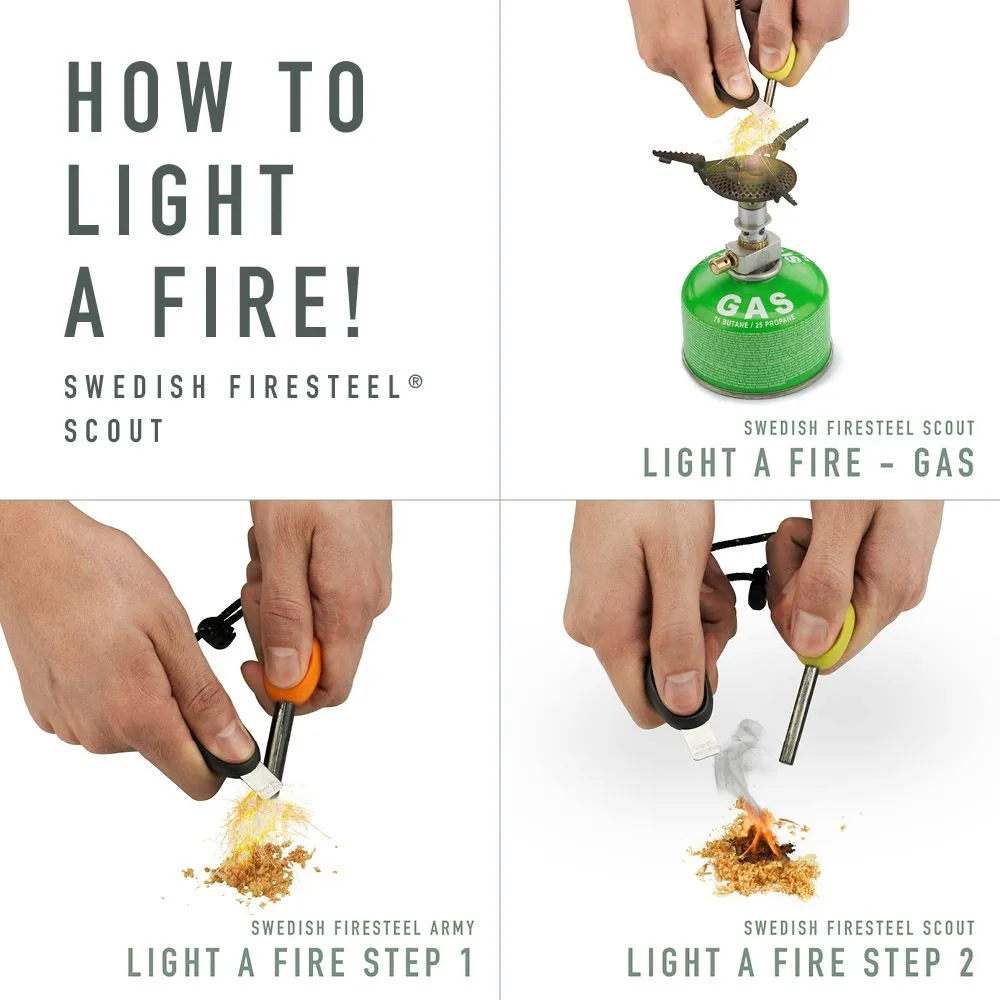 Swedish Fire Starter Light My Fire BIO Scout Hazyblue