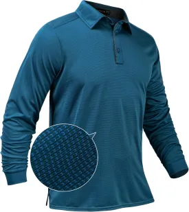 TAPULCO Mens Quick Dry Golf Shirts Casual Athletic Stretch Sports Polo Collared T-Shirts