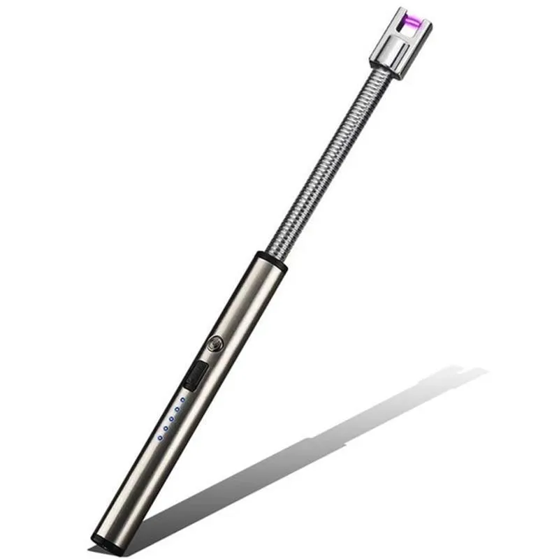 USB Electric Zinc Alloy Flameless Lighter