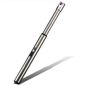 USB Electric Zinc Alloy Flameless Lighter