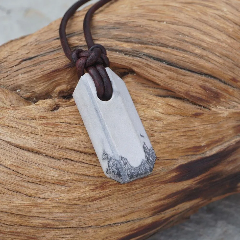 Viking Whetstone Necklace by Wazoo Survival Gear (Rare Variation)