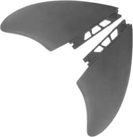 Water Sports 1 Pair Surf Fin Surfboard Fin Inflatable Paddleboard Fin Longboard Fin for Future 25 * 18 * 5CM Surfing Water Skiing