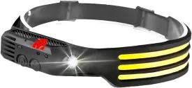 Waterproof COB Headlamp Night Buddy LED Sensor 230 Head Torch Headlight Lamp, KY689-TD
