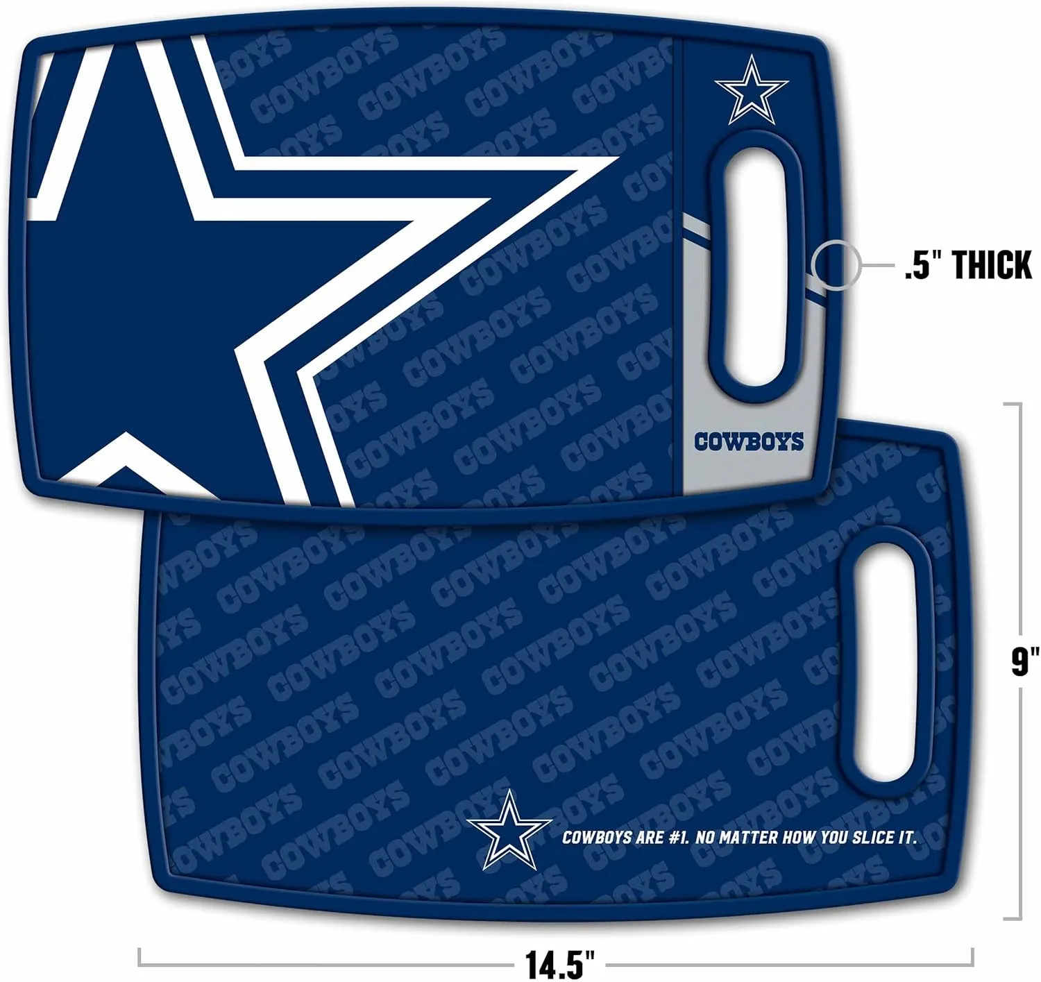YouTheFan NFL Dallas Cowboys Logo Series Cutting Board
